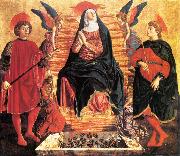 Andrea del Castagno Our Lady of the Assumption with Sts Miniato and Julian china oil painting reproduction